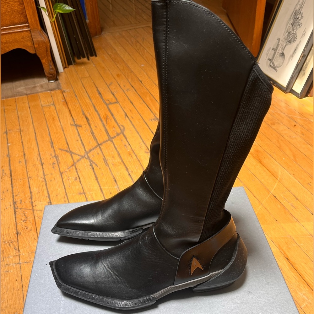 Fluevog X Star Trek Strange New Worlds boots